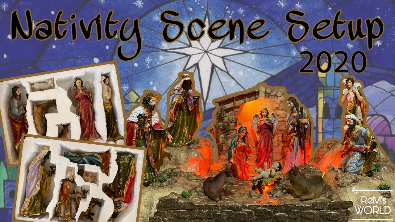 Nativity Scene Setup 2020 | ReM’s Creation | ReM’s WORLD | #01