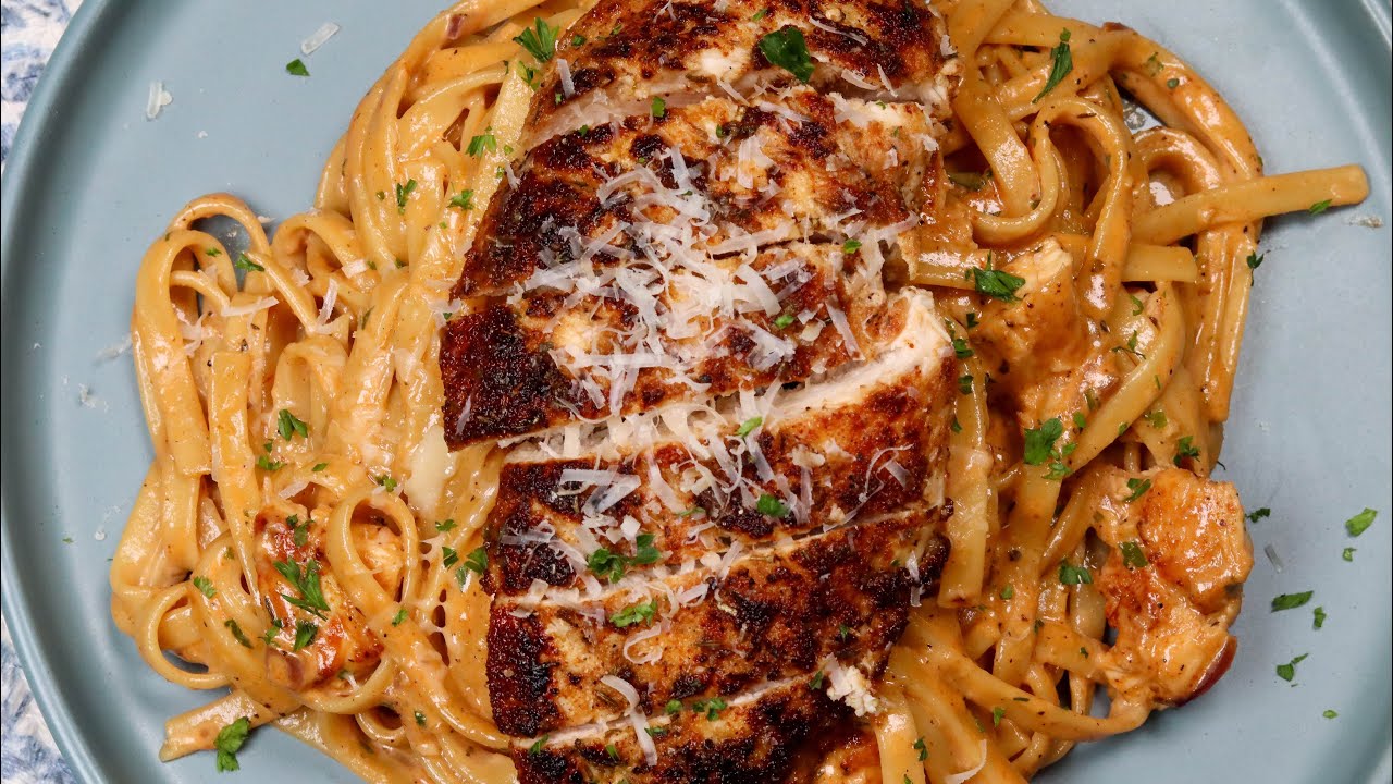 You NEED to Try This Cajun Creamy Chicken Pasta Recipe!