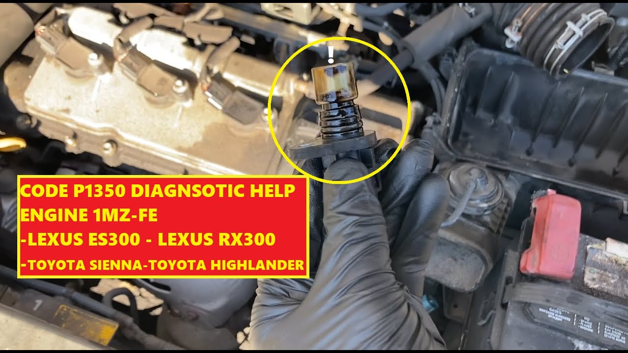 P1350 Lexus Camshaft Position Sensor Fix 1MZ-FE