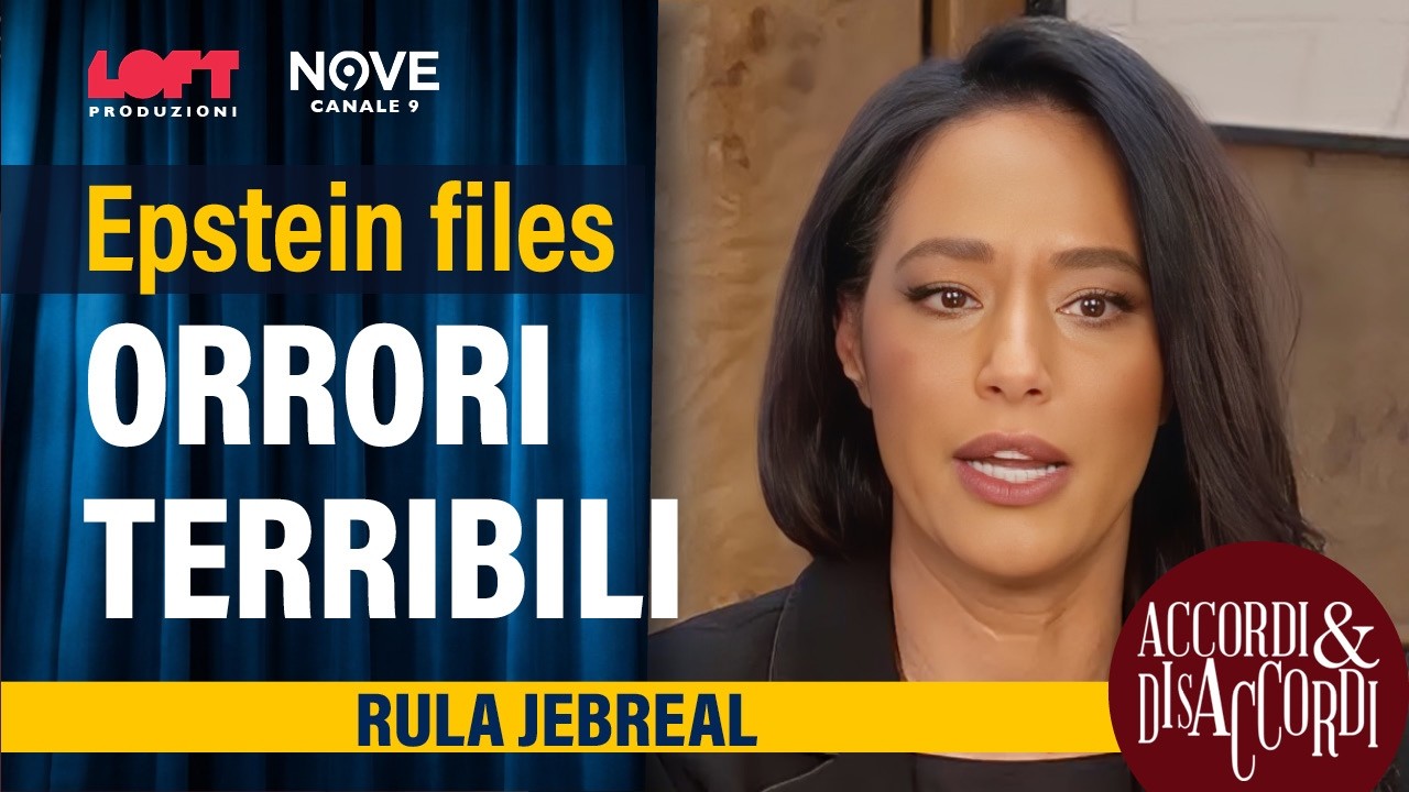 Rula Jebreal: Epstein files orrori terribili