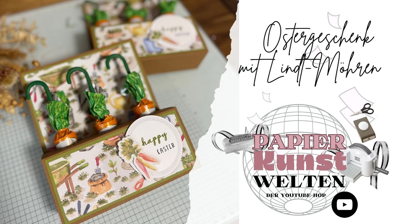 Verpackung für Schoko-Möhren | Ostern Mitbringsel | Möhrendings | Papierkunstwelten | Stampin' Up!