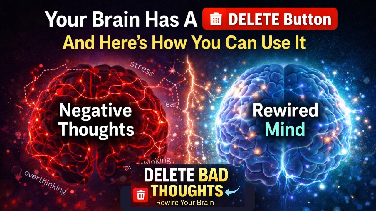 Neuroscience Secrets: Your Brain Has a DELETE Button (Use It to Rewire Your Mind)