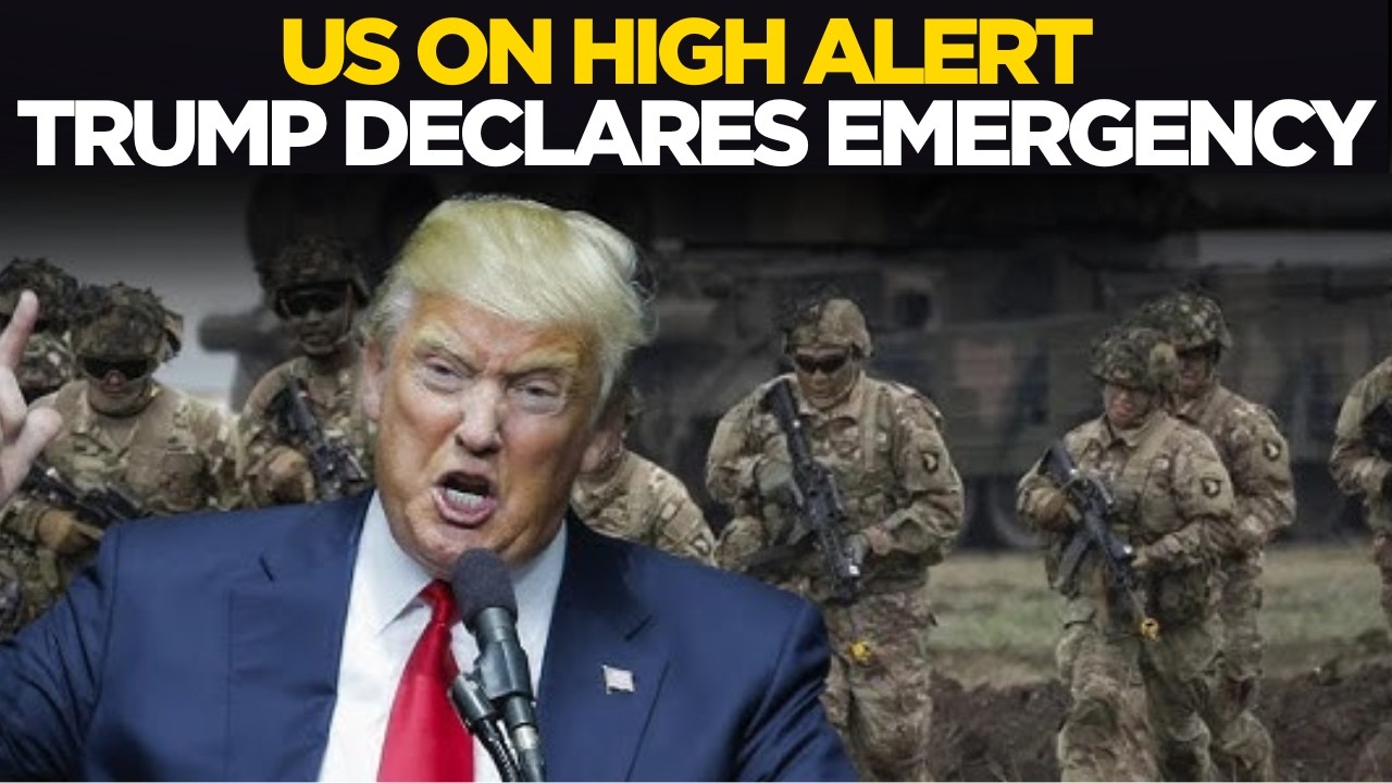 Trump LIVE: US On High Alert? Trump Issues Urgent Warning | Trump's Emergency Announcement LIVE