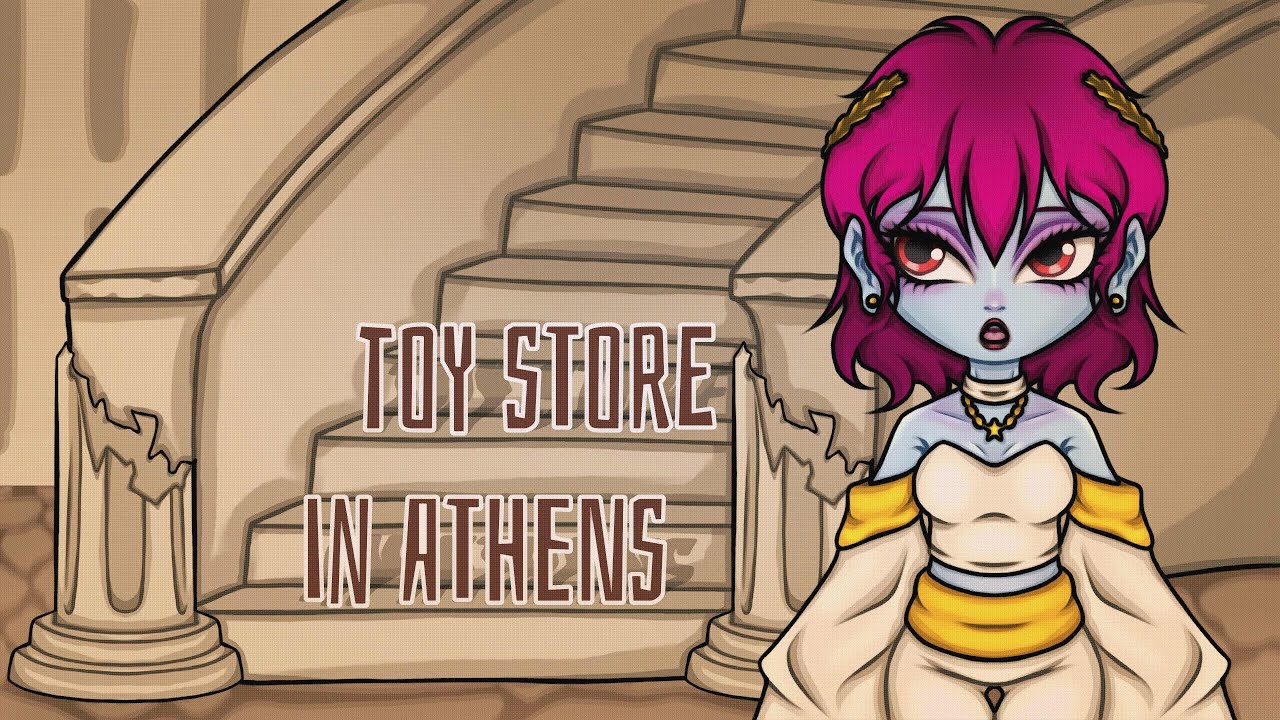 Exploring a Toy Store in Athens 🧸