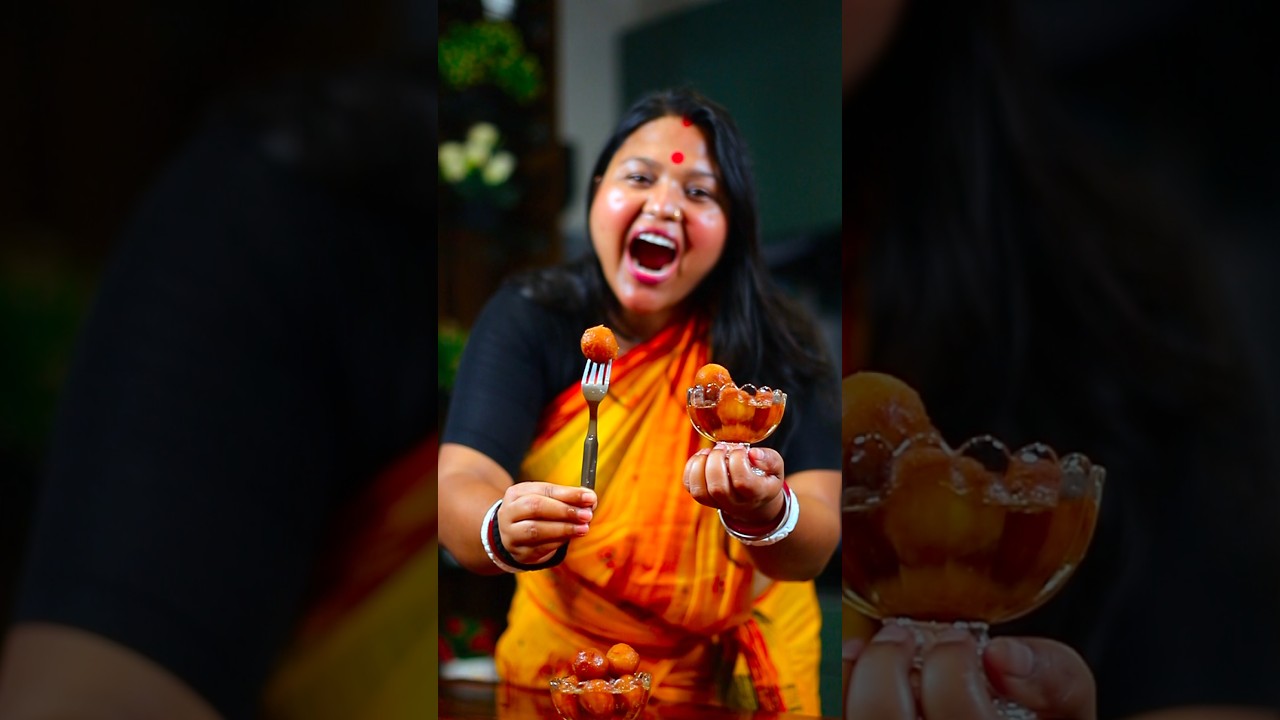 bread gulab jamun #shorts #trending #gulabjamun