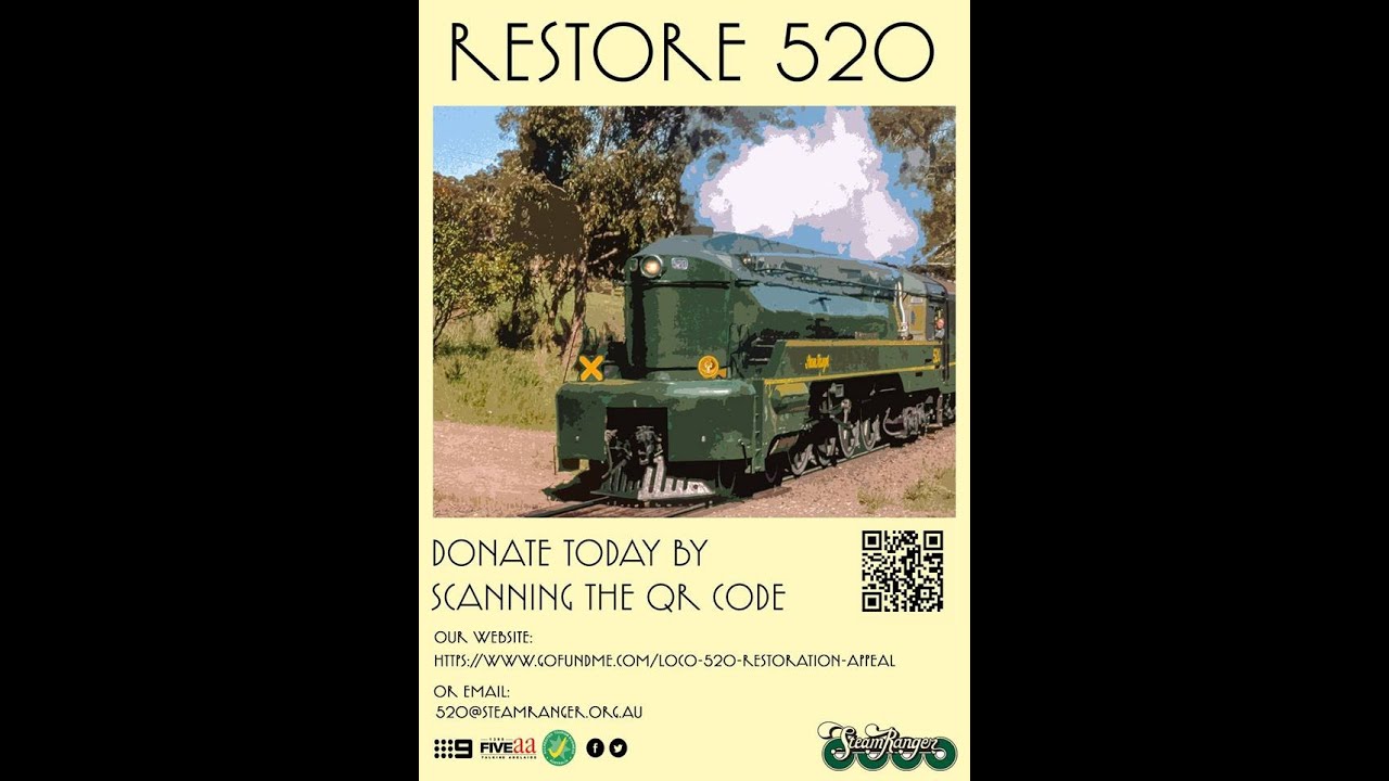 Magnificent Steamranger 520 Locomotive South Australia