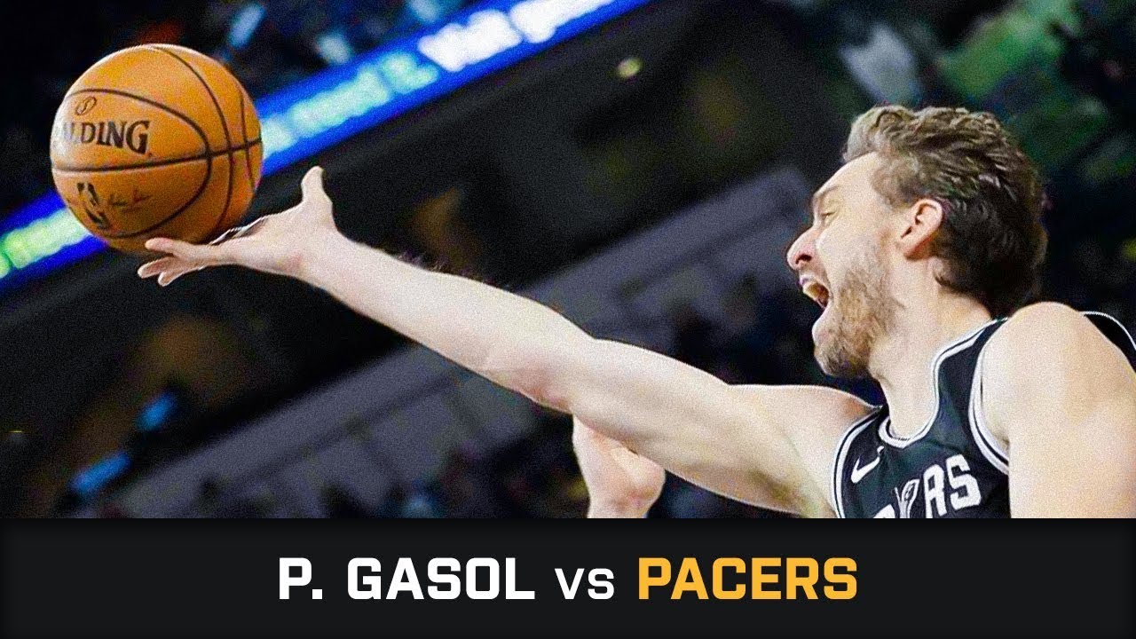 Pau Gasol's Highlights: 17 PTS, 5 AST, 5 BLK at Pacers (29.10.2017)
