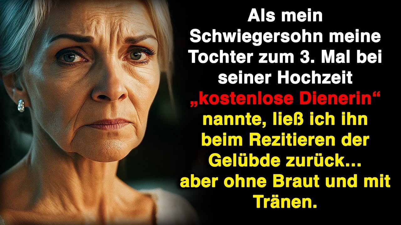 Mein Schwiegersohn nannte meine Tochter „kostenlose Dienerin“ – habe ihn für immer gestrichen!
