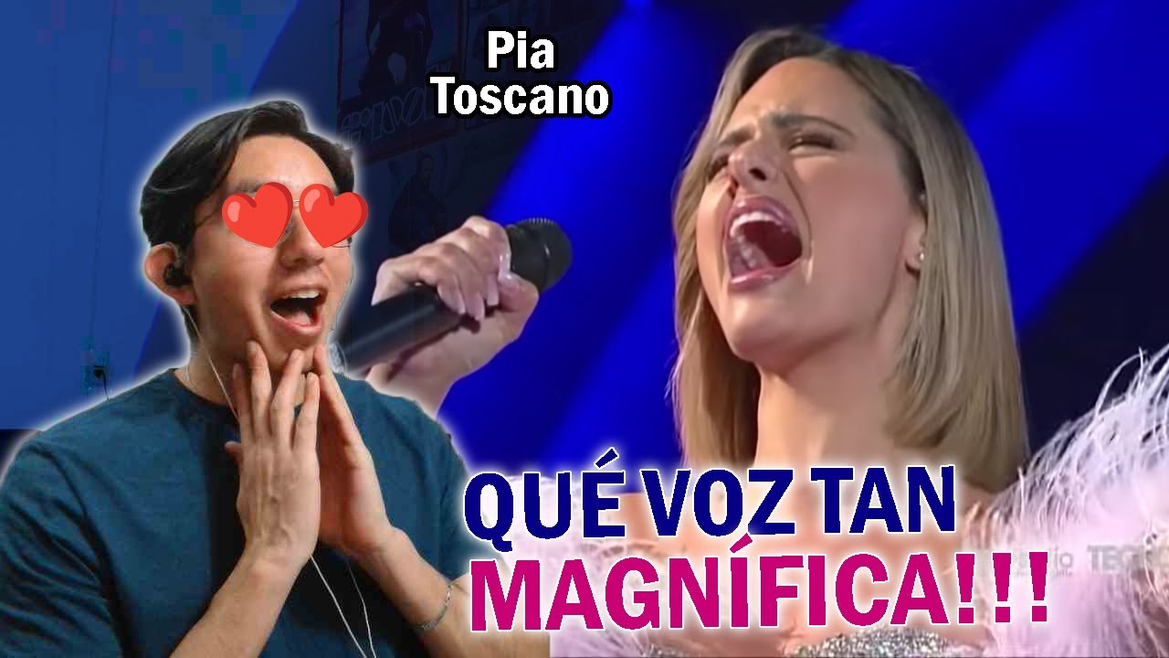 La VOZ de ESTA MUJER me ENAMORÓ!! | PIA TOSCANO - All By Myself (Viña 2024)