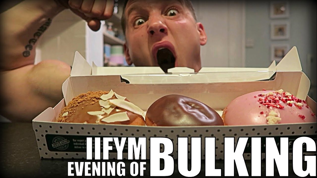 IIFYM Evening of Eating! Krispy Kreme Bulking