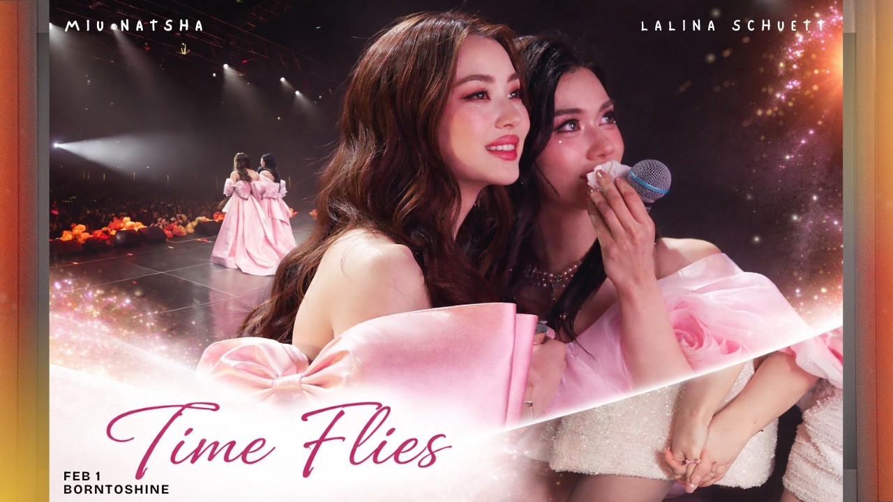 #miunatsha & #lalinalena TIME FLIES - live performance💖#fullsong  🎶🎶