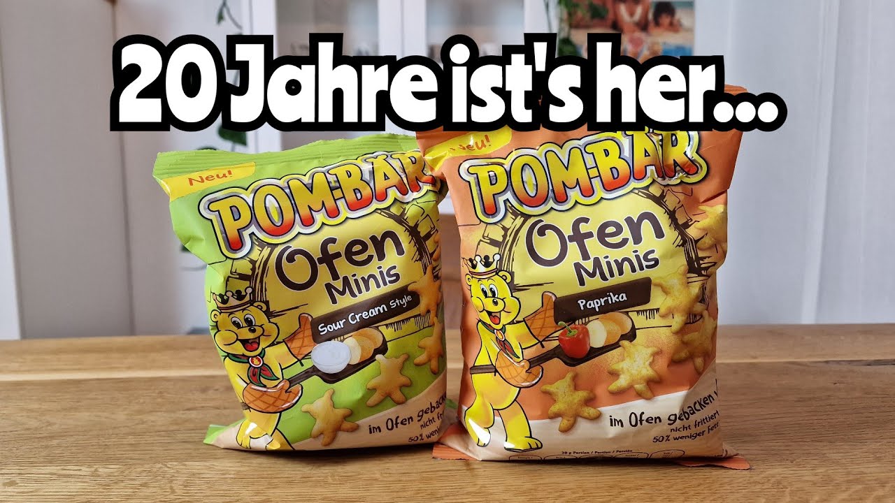 POM-BÄR in der Low Fat Variante - Ofen Minis Sour Cream & Paprika