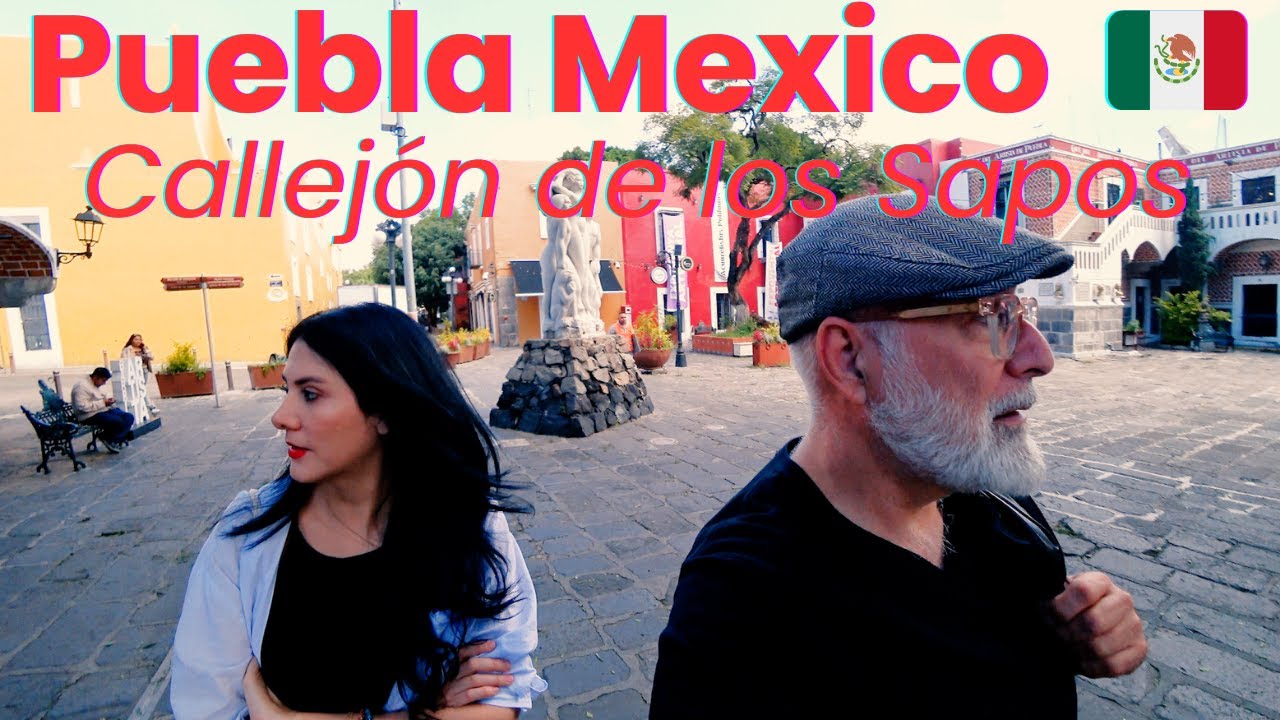 Исследуя самую красочную улицу Пуэблы | Кальехон-де-лос-Сапос 🇲🇽