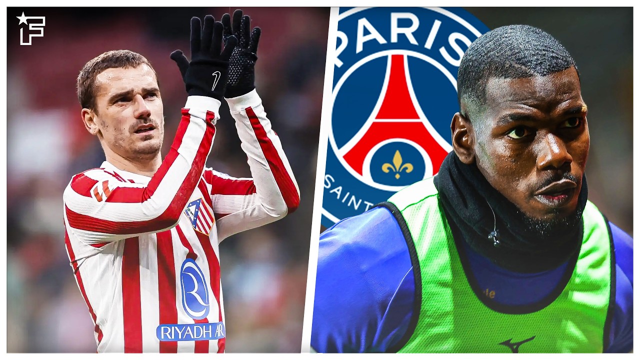 Griezmann proche de QUITTER l'Atlético, le rendez-vous MANQUÉ de Pogba avec le PSG | Revue de presse