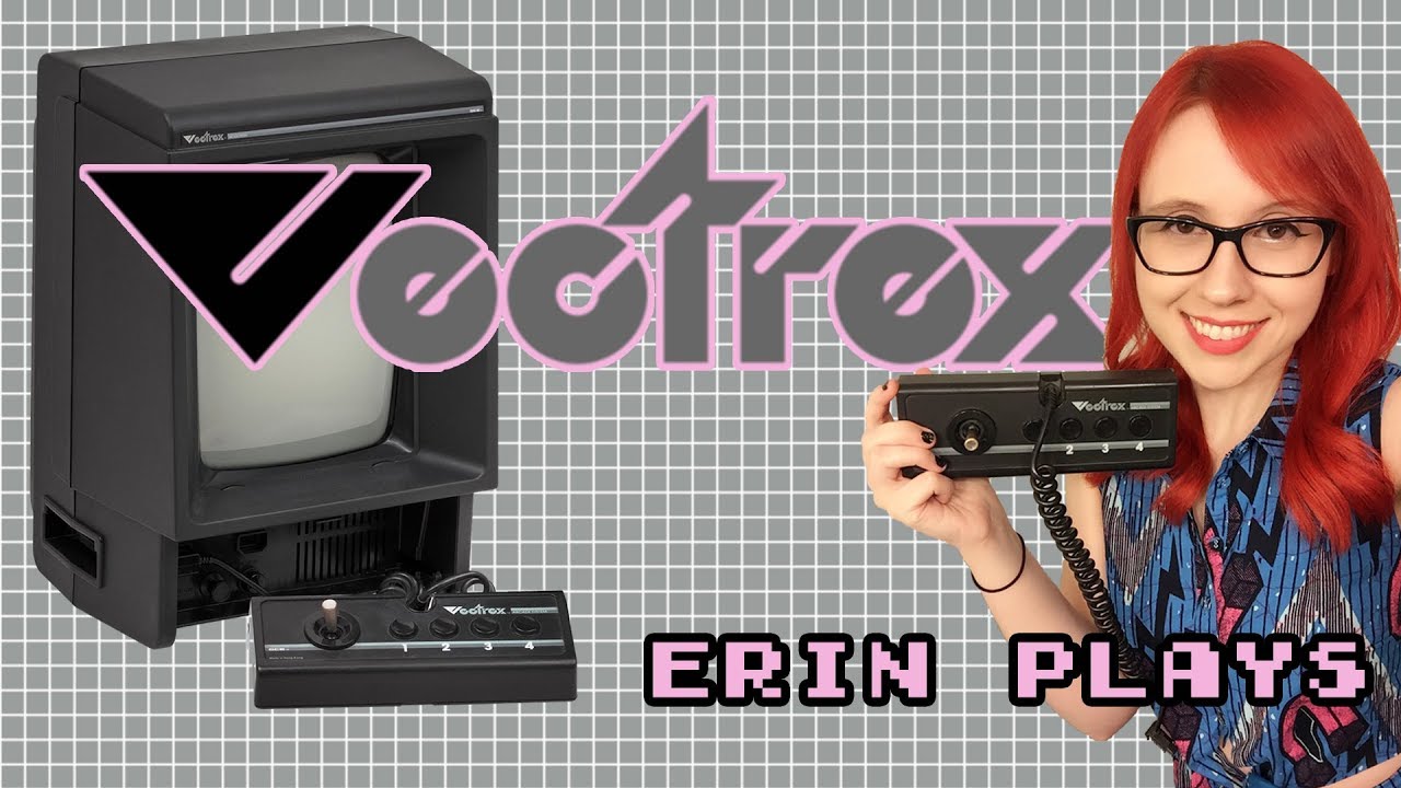 VECTREX Console and Games! - Erin Plays