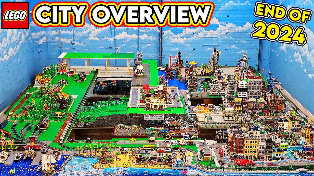 ПОЛНЫЙ ОБЗОР LEGO CITY | Экскурсия по студии в конце 2024 года