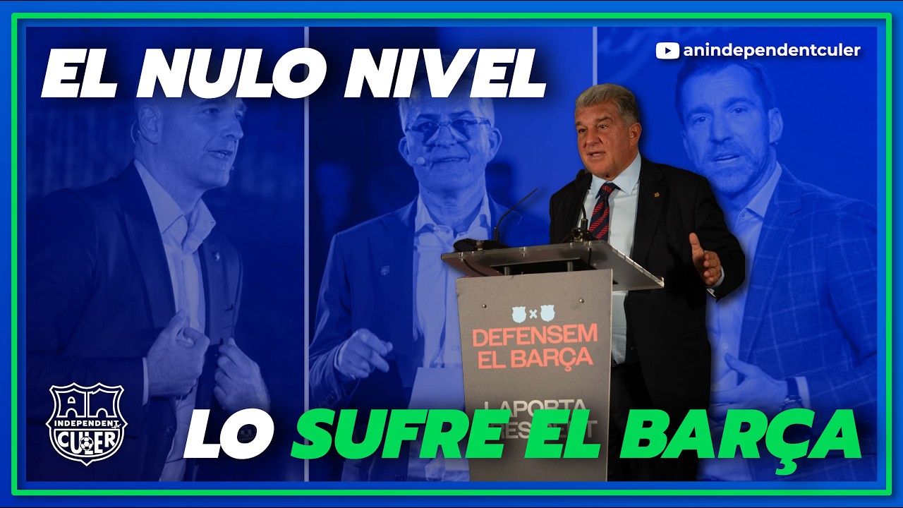EL BARÇA SUFRE POR NO TENER ALTERNATIVA REAL