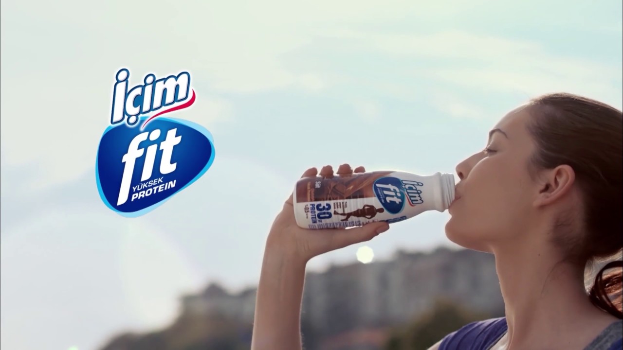 İ&ccedil;im Fit Proteinli Yağsız S&uuml;t Reklamı