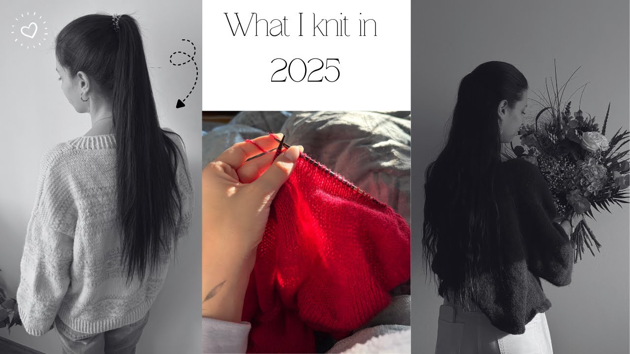 What I knit in 2025 (as a beginner) | Strickpodcast | Inspiration