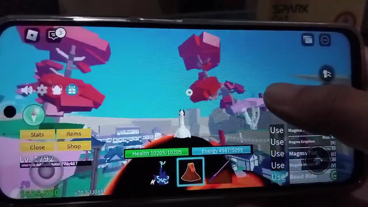 Tecno Spark Go 1 | 4/128 | - Blox Fruits 3rd Sea New | High Graphics Settings