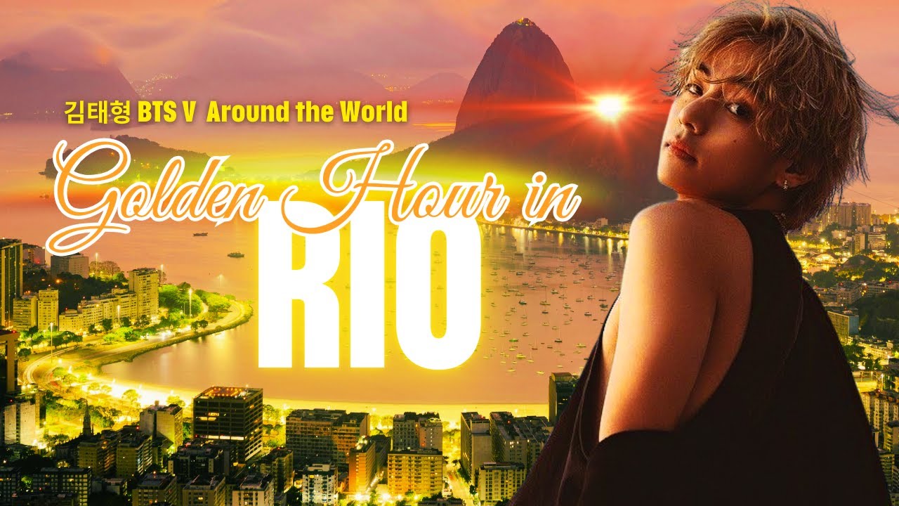 김태형 BTS Taehyung V | Golden Hours in RIO | V Around the World – Series 5 | FMV [AI Cover]