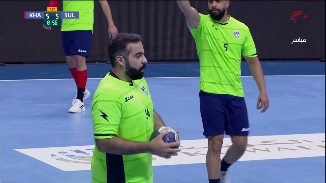 مباراة دوري الدرجة الاولى لكرة اليد 22/21 بين - الصليبخات x خيطان - السبت 2022/4/2