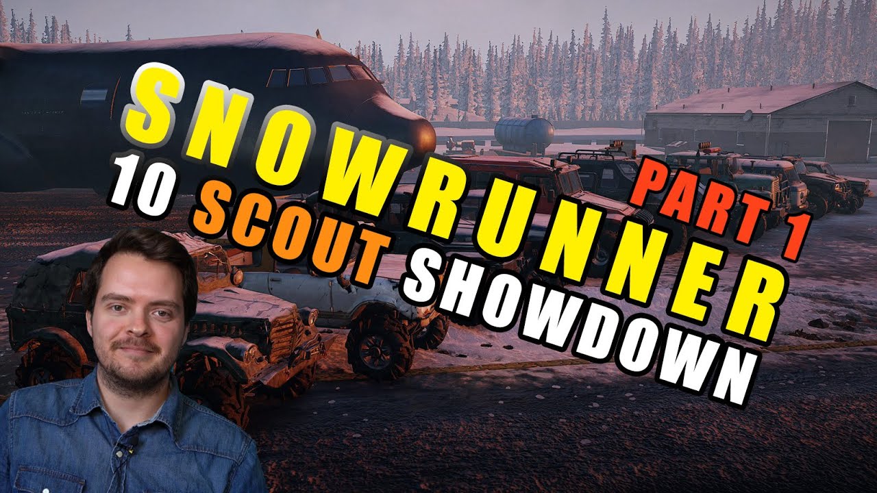 SnowRunner: ЛУЧШЕЕ СОШЕСТВИЕ грузовиков-разведчиков (Часть 1)