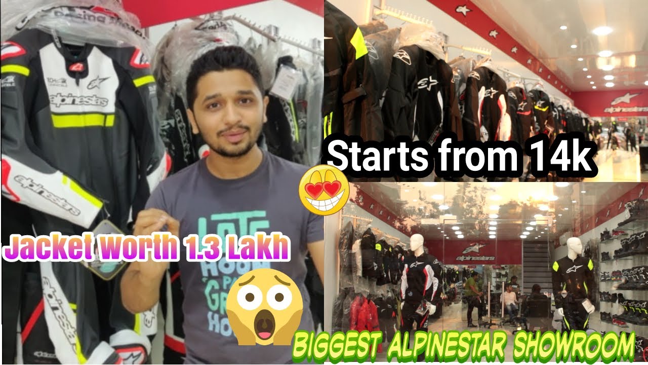 Most affordable Alphinestar Jacket in Mumbai | Mumbai’s only authorised store | range start from 14k