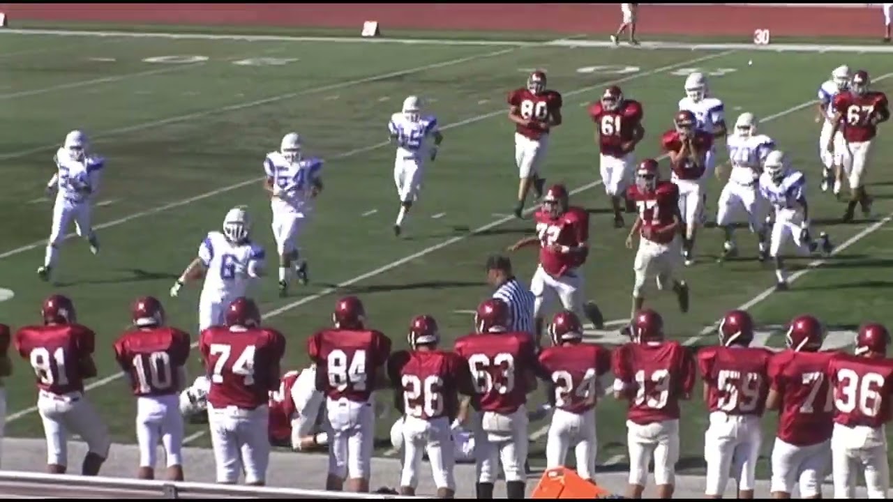 BG vs El Rancho 2010 11 Frosh Side Line