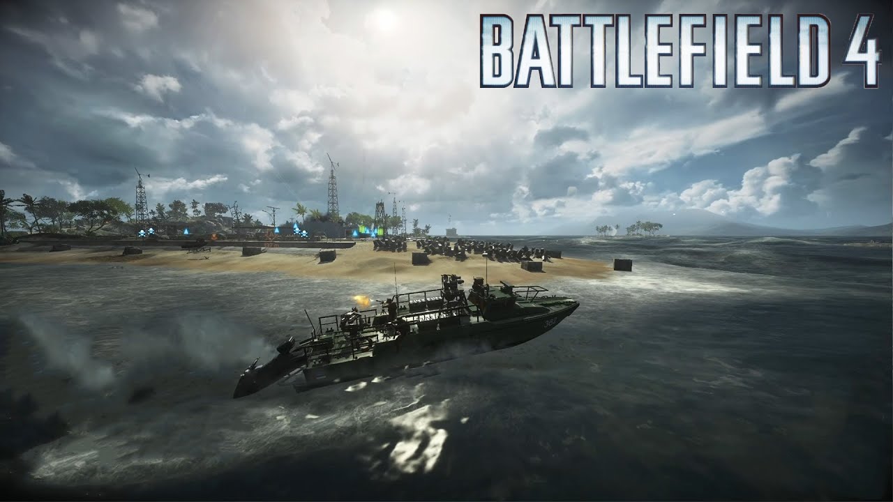 Battlefield 4 | Nansha Strike Rush | Attack Boat Warfare (Full Round 52)