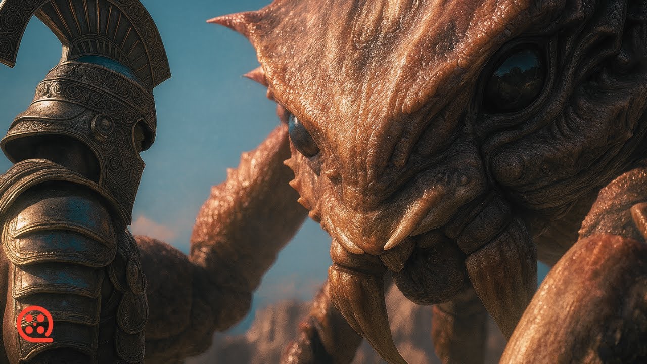 A Demigod Tames Ancient Scorpions with Sheer Power to Kill the Kraken