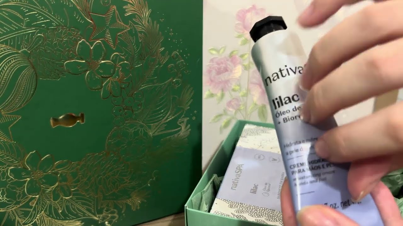 ASMR  CASEIRINHO MOSTRANDO PRODUTOS OBOTICARIO ( SONS DE BOCA)