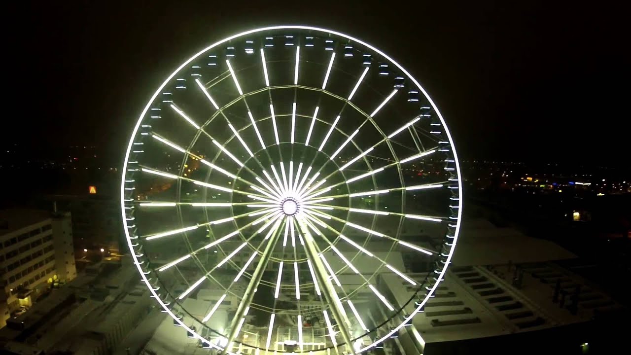 World largest mobile Ferris wheel Munich - Welt gr&ouml;&szlig;tes mobile Riesenrad in M&uuml;nchen