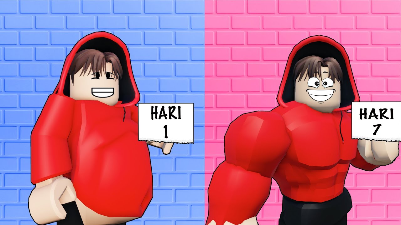 Yuta Berubah Dari Gemuk Jadi Berotot Dalam 7 Hari, Mio Dan Baby Celine Senang || ROBLOX