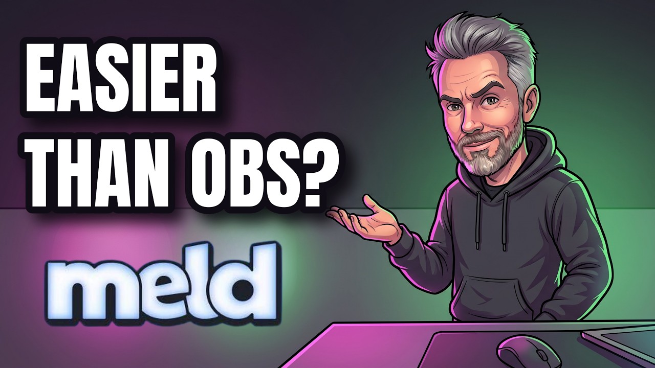 Meld Studio Review: EASIER Than OBS or Ecamm?! 🤔 Free Beginner-Friendly Streaming?