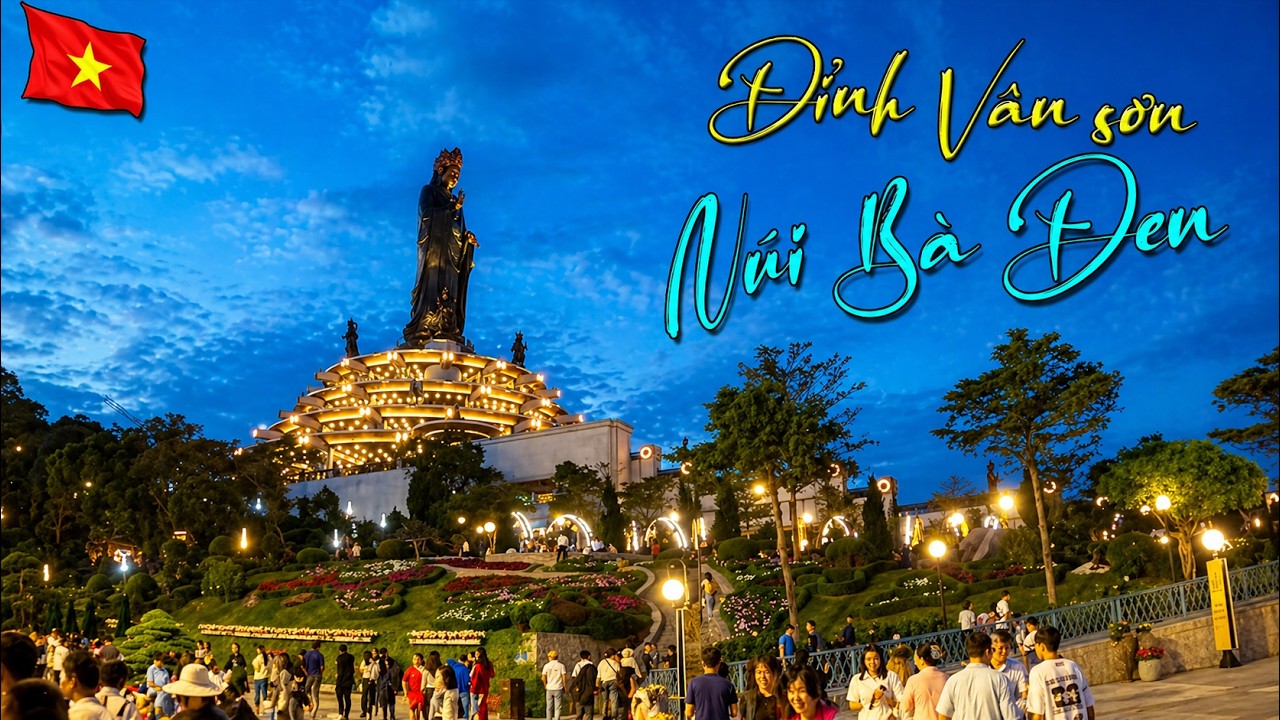 Lần đầu lên đỉnh Vân Sơn của núi Bà Đen, Một nơi đẹp như tiên cảnh