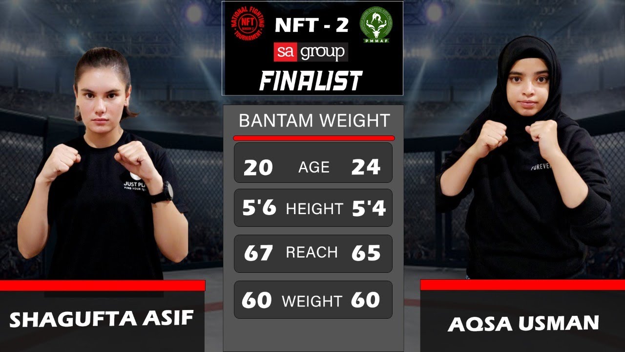 Shagufta Asif VS Aqsa Usman- National Fighting Tournament Season 2 -Finals