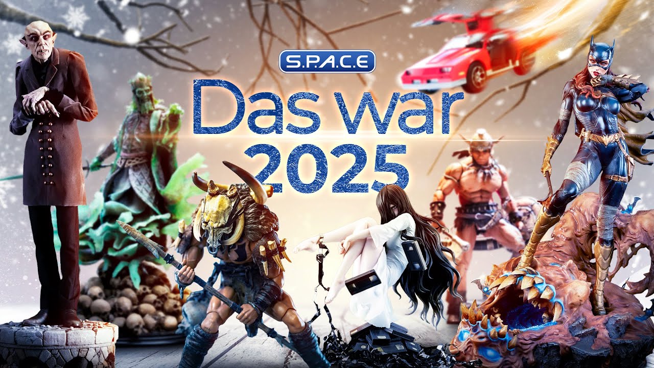Unser Jahr 2025: Hot Toys, Savage Crucible, M.A.S.K., Noris Force Con, Los Amigos | space-figuren.de