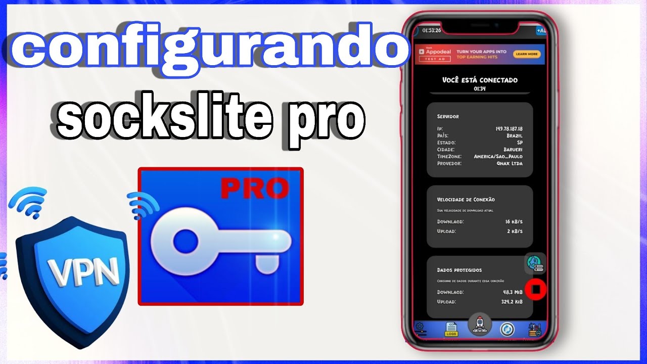 CONFIGURANDO SOCKSLITE NOVA ATUALIZAÇÃO 2026