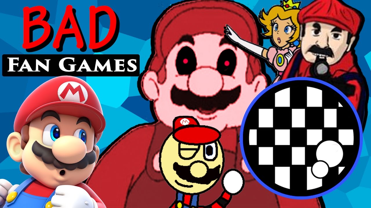 BAD Mario Fan Games - Pikasprey