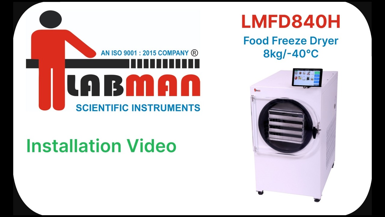 LMFD840H - Installation Video of Food Freeze Dryer
