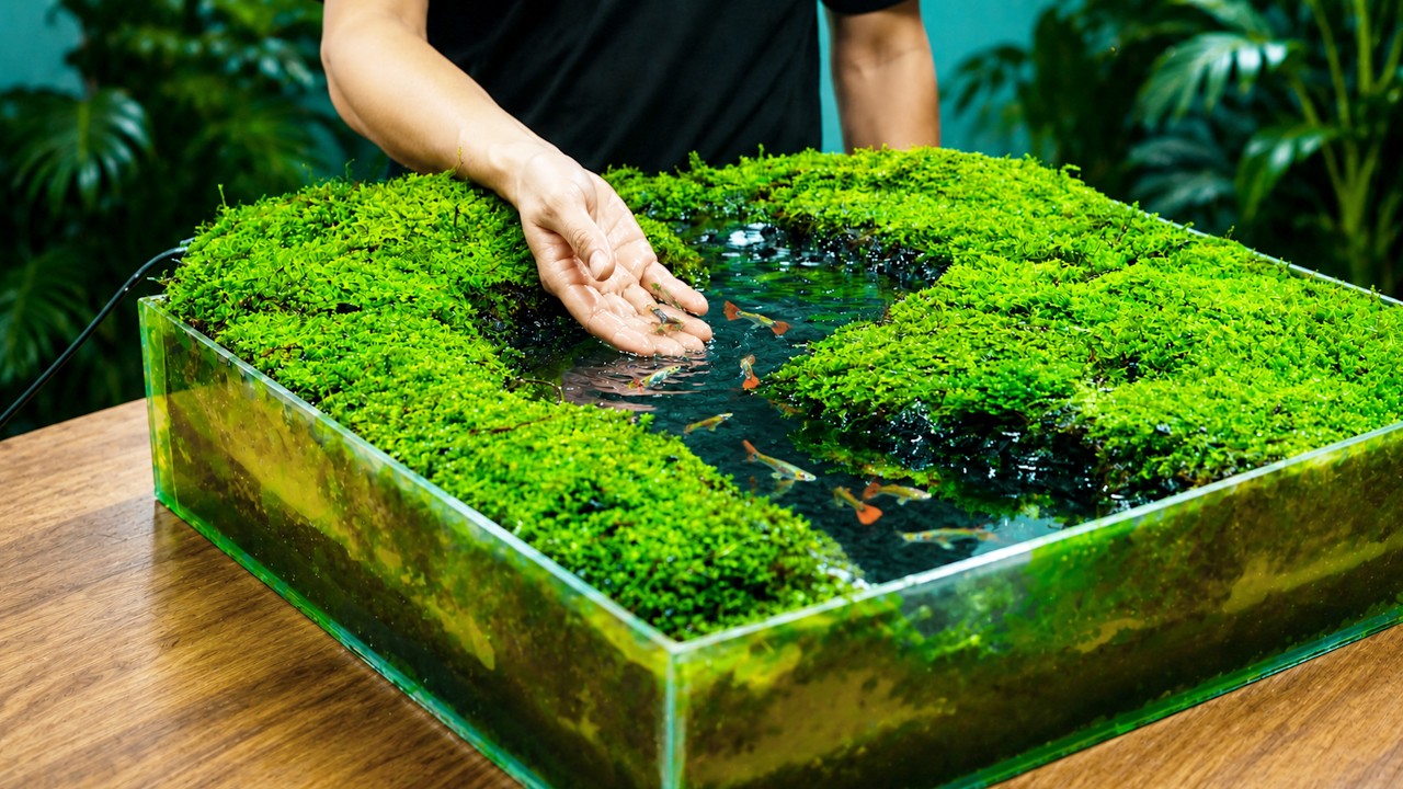 Relaxing by a Peaceful River on the Weekend . River miniature , Here's How!