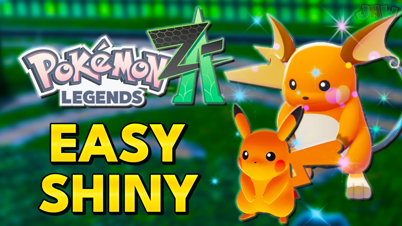 Как легко получить БЛЕСТЯЩЕГО ПИКАЧУ (Райчу) в Pokemon Legends Z-A