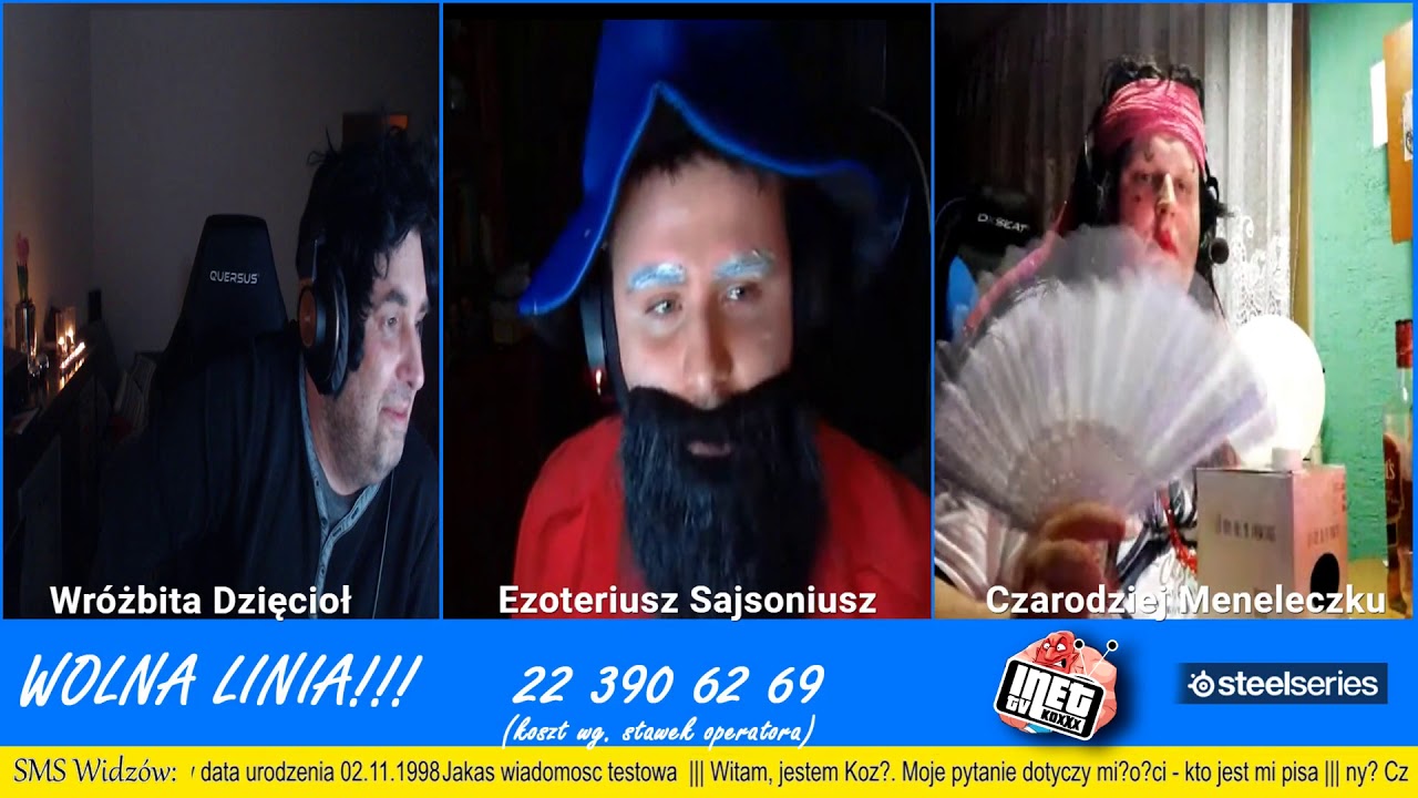 Stream tematyczny INETKOXTV - wróżbici