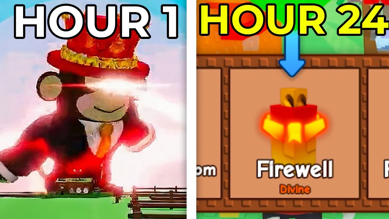 I Spent 24 HOURS In Grow A Garden Fall Update PART TWO