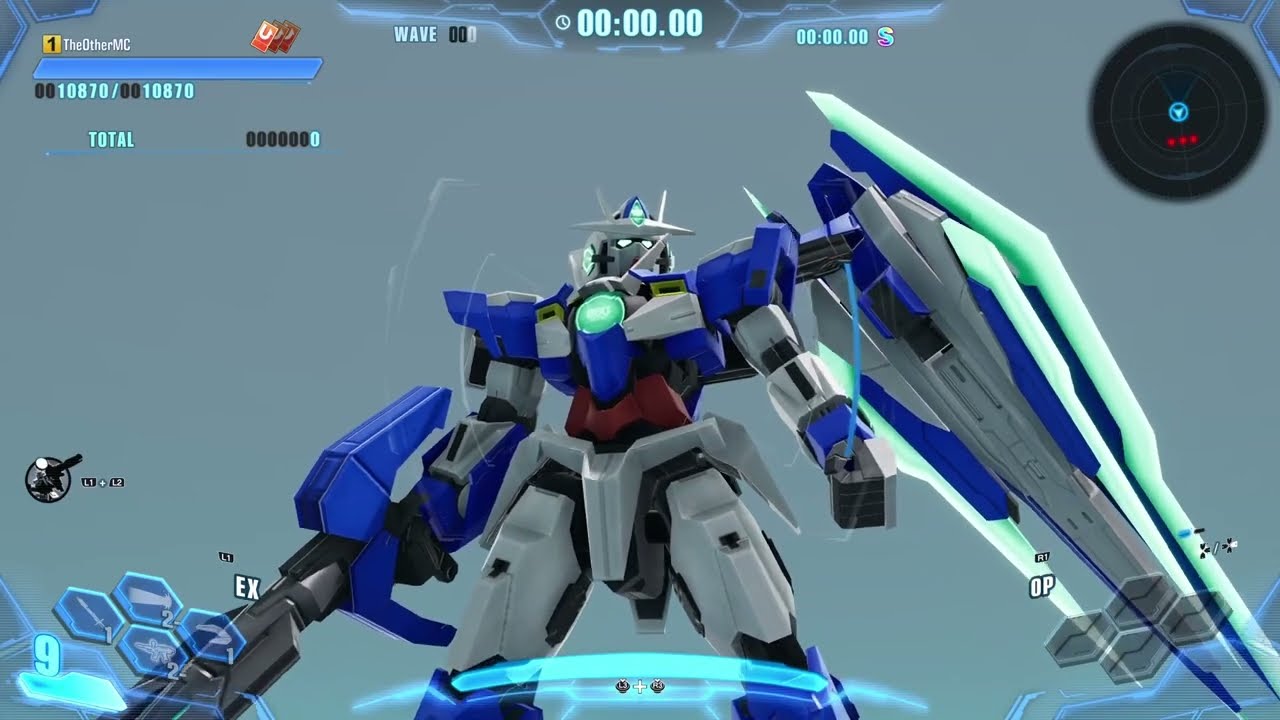 00 Qan(T) | Every Unique Action, EX and Option || Gundam Breaker 4