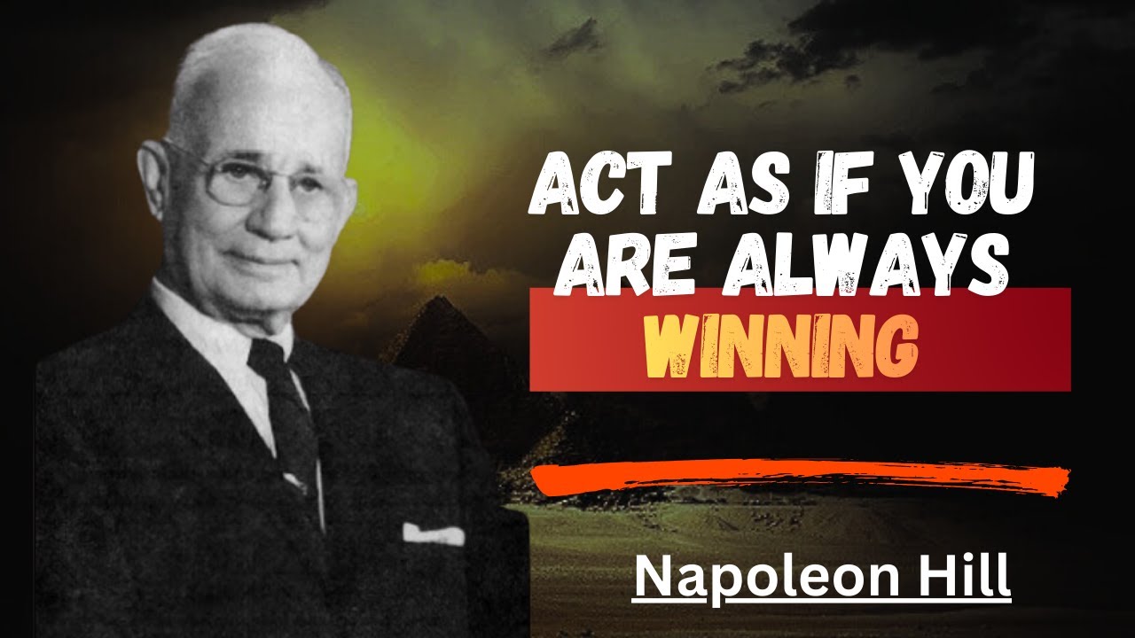 Stop Trying to Achieve Success. Start living as Success || Napoleon hill