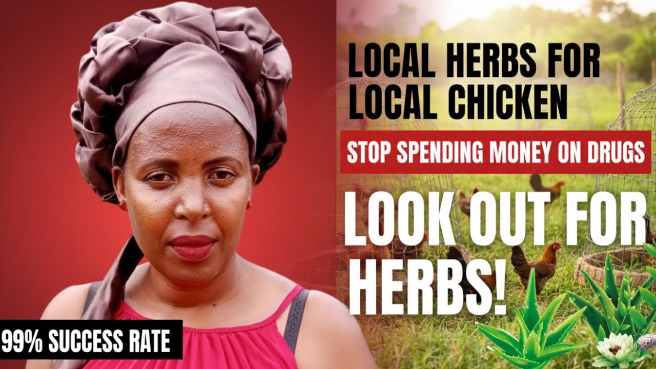 LOW BUDGET POULTRY FARMING, USE HERBS FOR TREATING YOUR LOCAL CHICKENS 