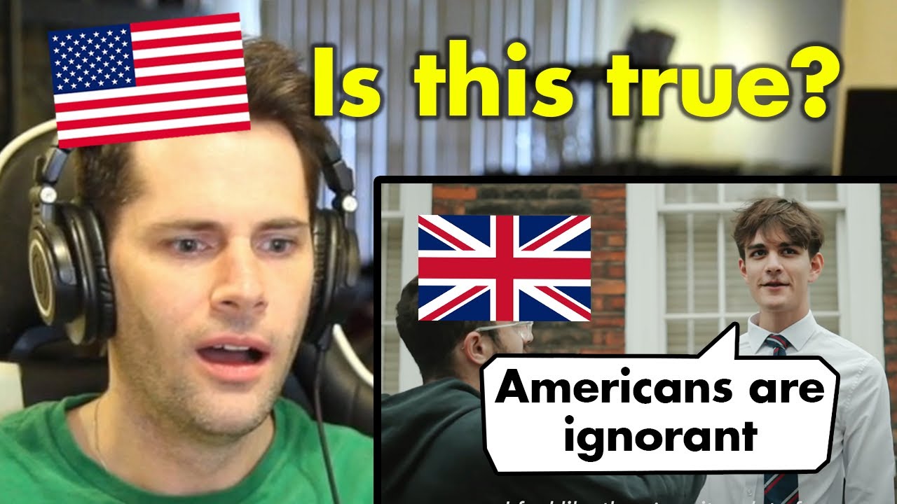 American Reacts to Why Brits Look Down on Americans | Part 1
