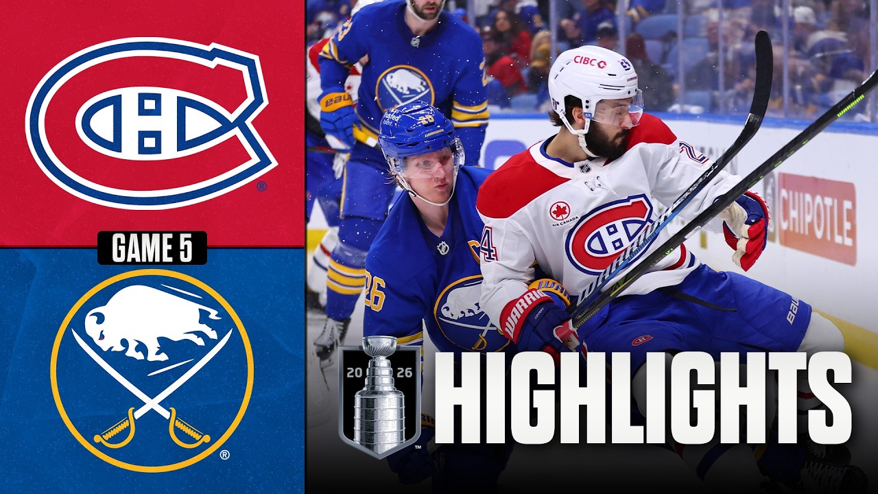 Canadiens vs. Sabres | NHL Playoff Highlights | Game 5 | May 14, 2026